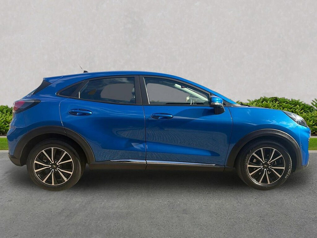Ford Puma 1.0T Ecoboost Mhev Titanium Suv Hybrid GJ23UAS Blue #3