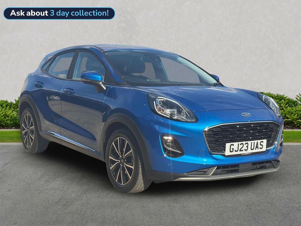 Ford Puma 1.0T Ecoboost Mhev Titanium Suv Hybrid Blue