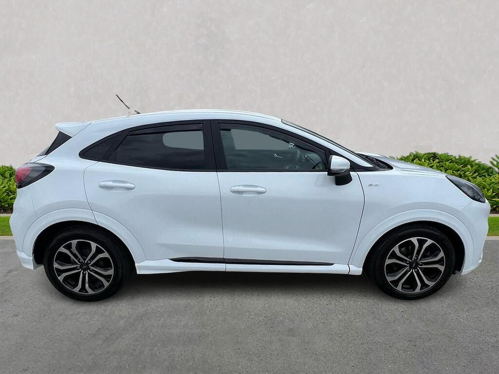 Ford Puma 1.0T Ecoboost Mhev St-line Suv E FV21VUU White #3