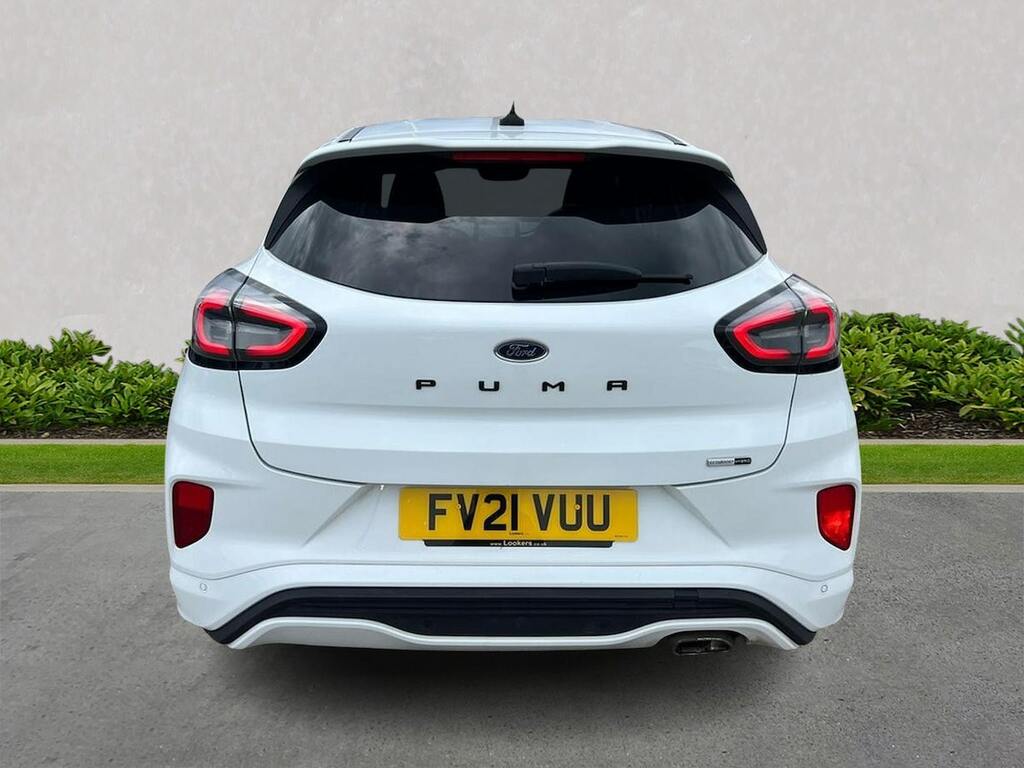 Ford Puma 1.0T Ecoboost Mhev St-line Suv E FV21VUU White #4