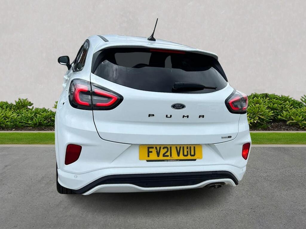 Ford Puma 1.0T Ecoboost Mhev St-line Suv E FV21VUU White #2