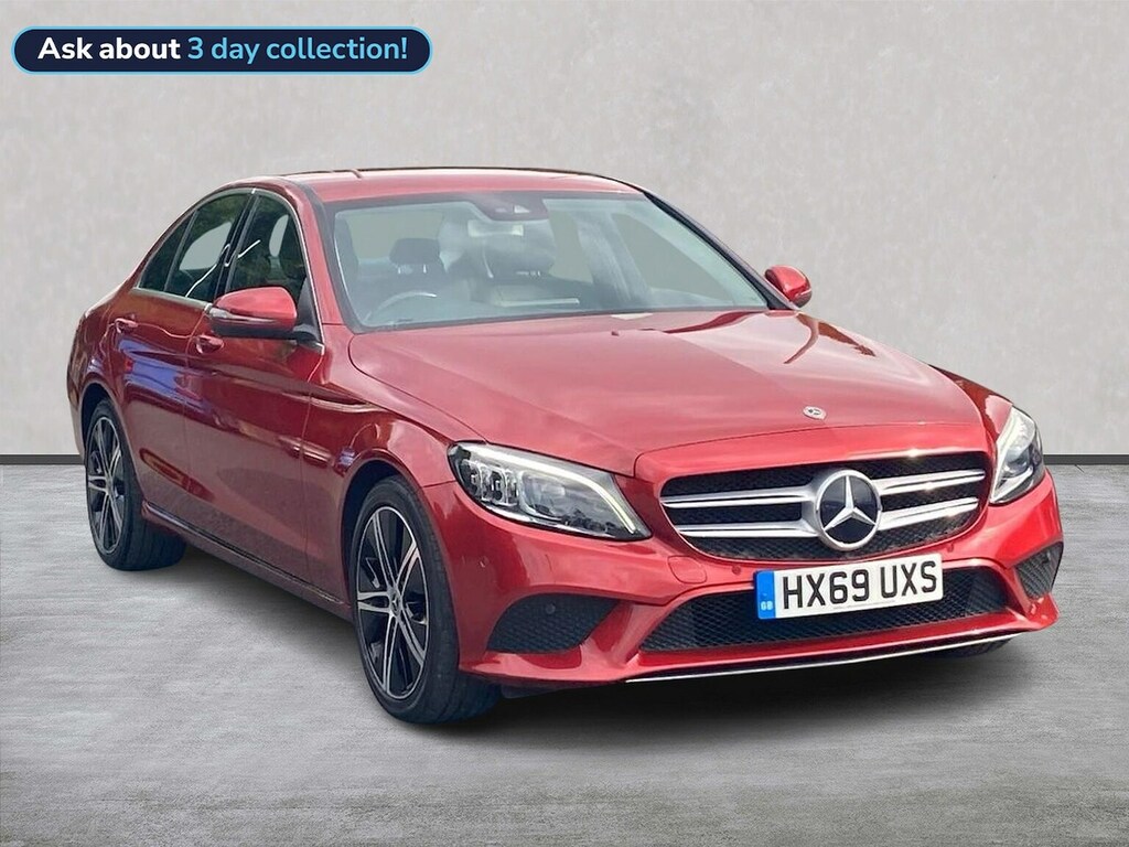Mercedes-Benz C Class C Class C220d Sport Edition Premium 9G-tronic Red