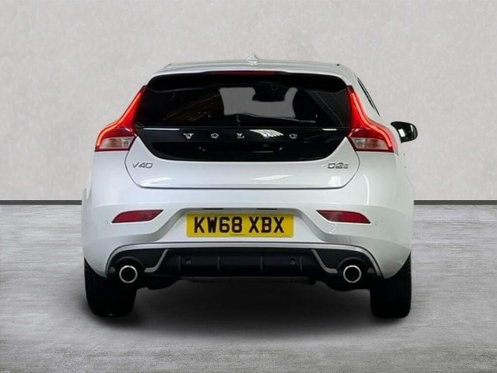 Volvo V40 2.0 D2 R-design Nav Plus Hatchback Manu KW68XBX White #4