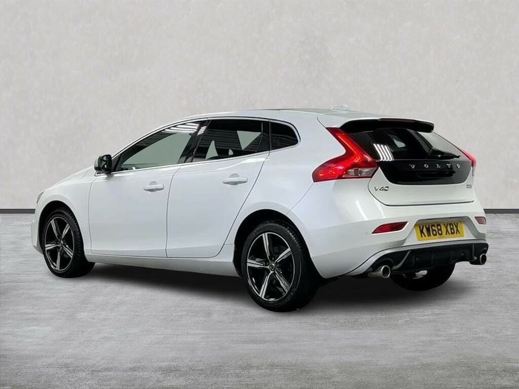 Volvo V40 2.0 D2 R-design Nav Plus Hatchback Manu KW68XBX White #2