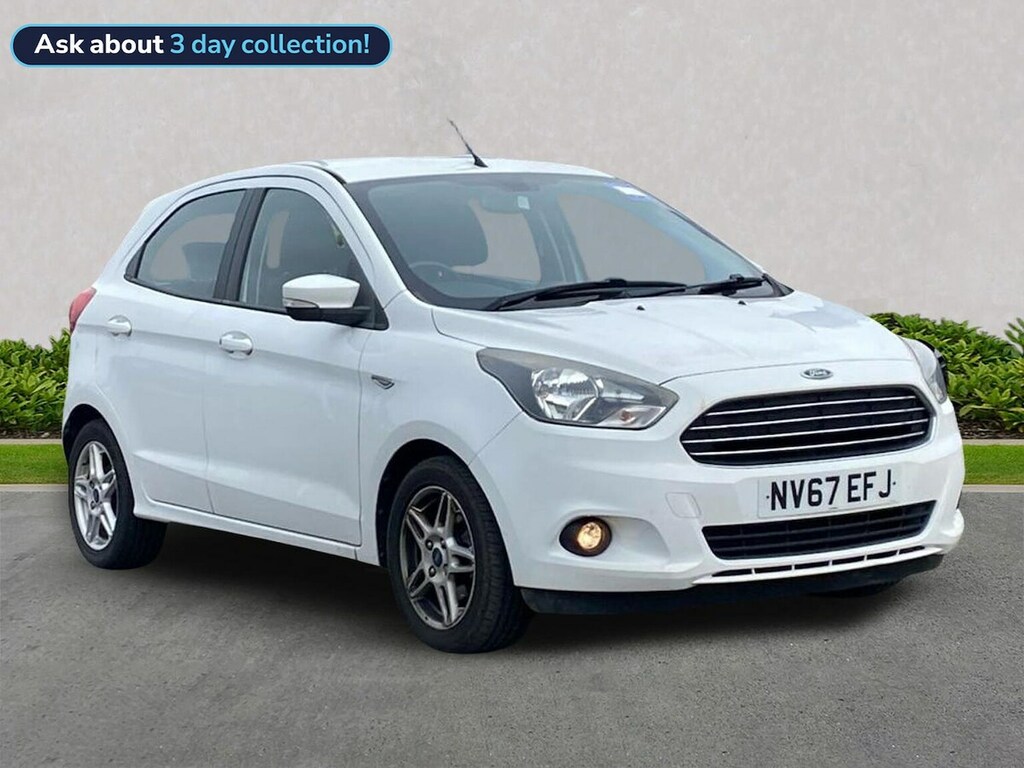 Ford KA+ 1.2 Ti-vct Zetec Hatchback Euro White