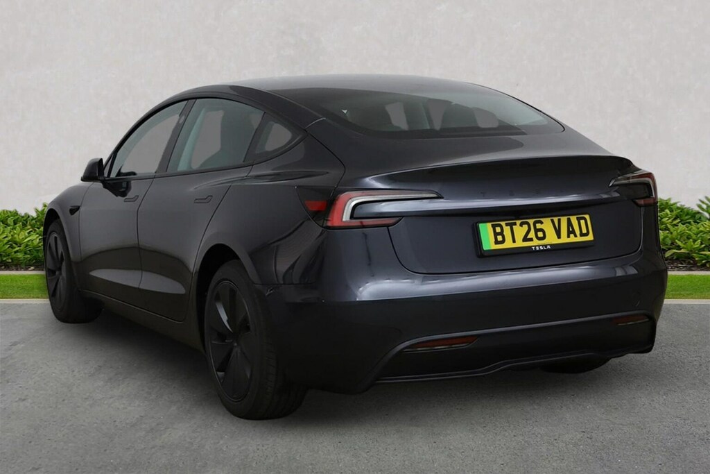 Tesla Model 3 Rwd Textile Vegan Leather Grey #3
