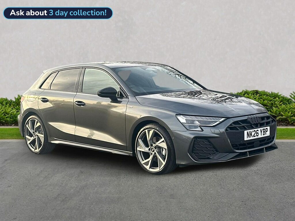 Audi A3 1.5 Tfsi 150 Black Edition S Tronic Grey
