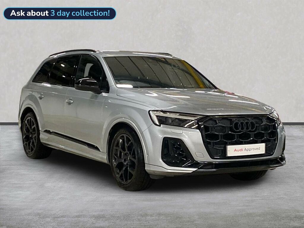 Audi Q7 55 Tfsi Quattro Black Edition Tiptronic Silver