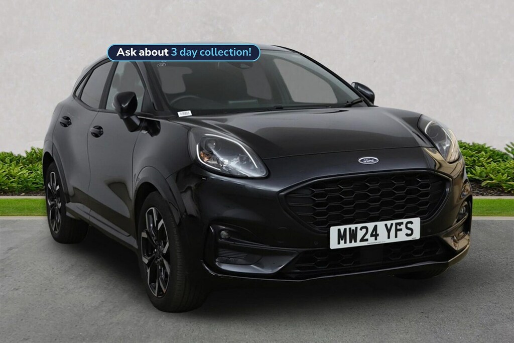 Ford Puma 1.0 Ecoboost Hybrid Mhev St-line X Black