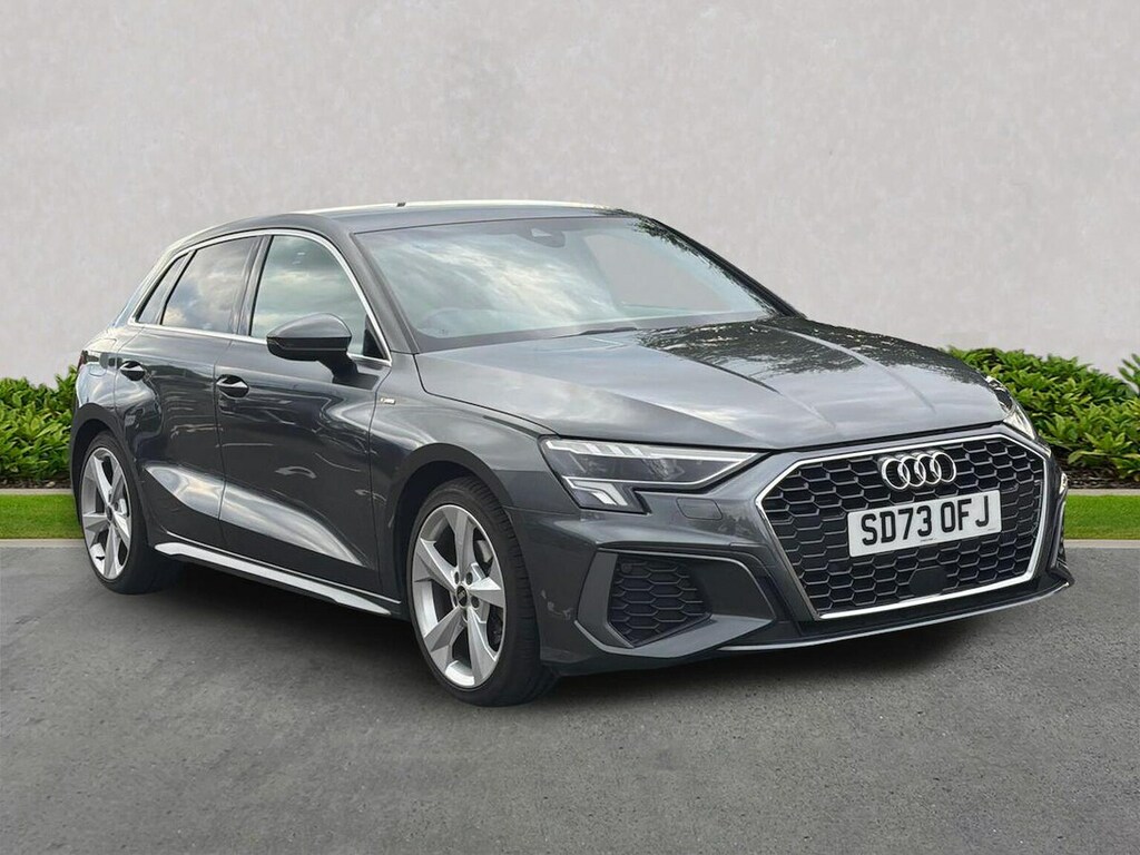Audi A3 1.5 Tfsi 35 S Line Sportback S Tronic E Grey
