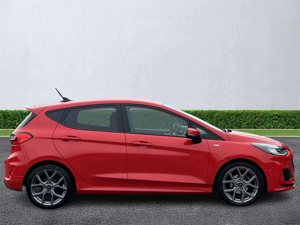 Ford Fiesta 1.0 Ecoboost St-line FH23UTU Red #3