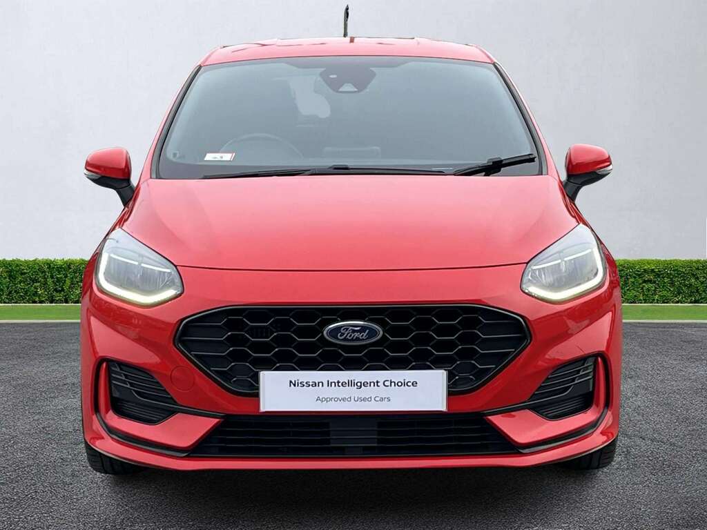 Ford Fiesta 1.0 Ecoboost St-line FH23UTU Red #4
