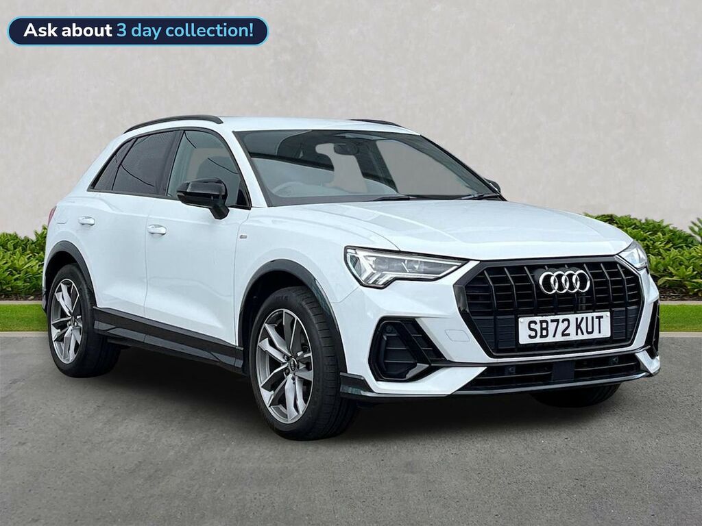 Audi Q3 35 Tfsi Black Edition S Tronic Cs Pack White