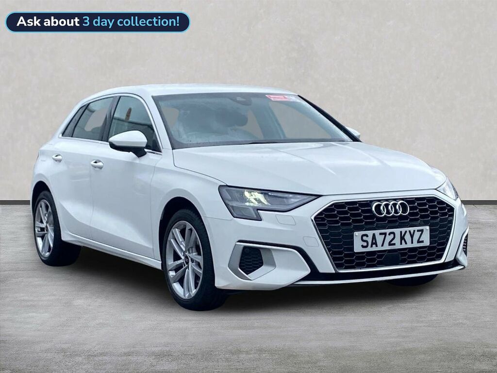 Audi A3 1.0 Tfsi 30 Sport Sportback Euro White