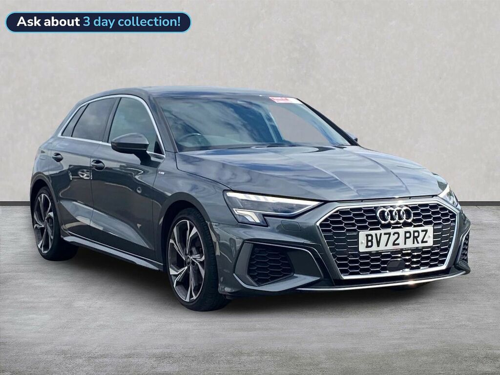 Audi A3 1.5 Tfsi 35 S Line Sportback Eur Grey