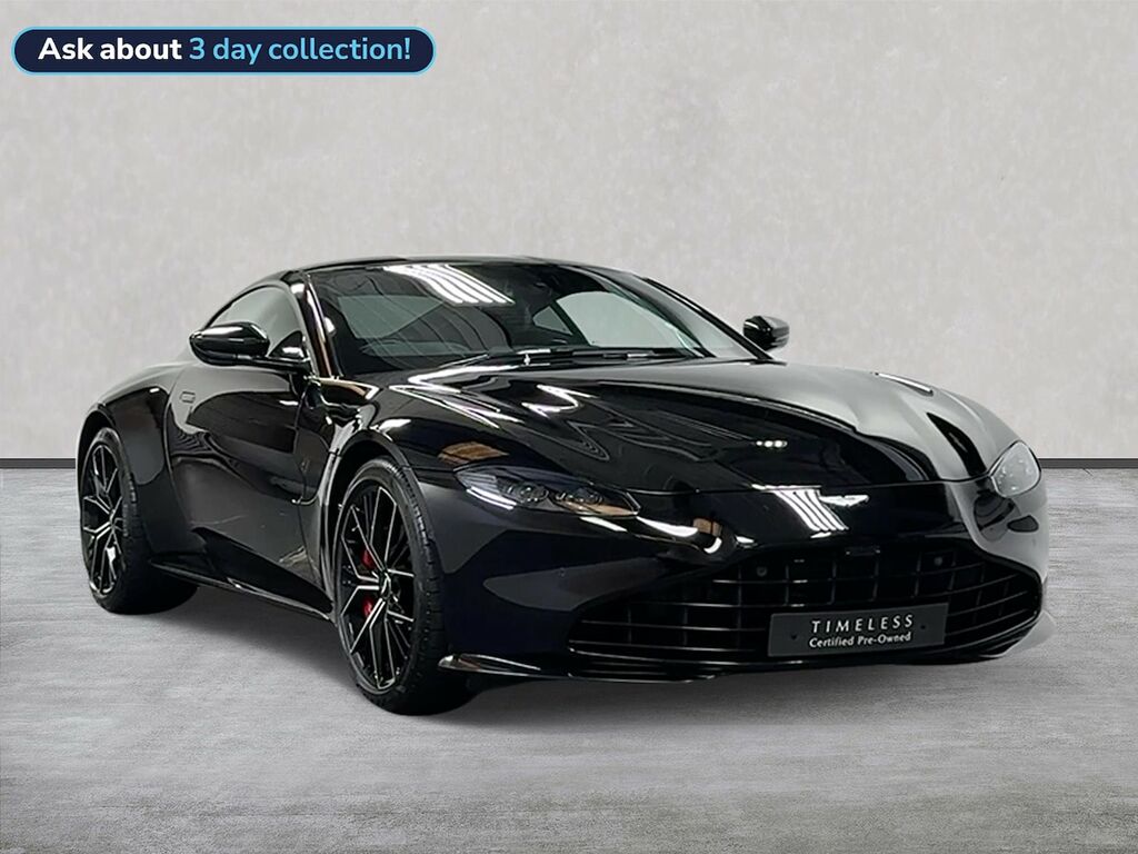 Aston Martin Vantage 4.0 V8 Coupe Euro 6 510 Ps Black