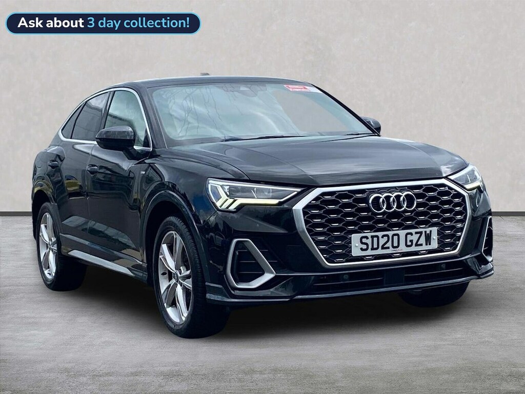 Audi Q3 1.5 Tfsi Cod 35 S Line Sportback S Tron Black