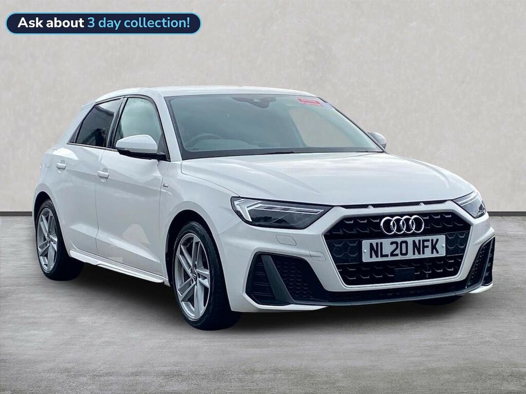 Audi A1 1.0 Tfsi 25 S Line Sportback Eur White