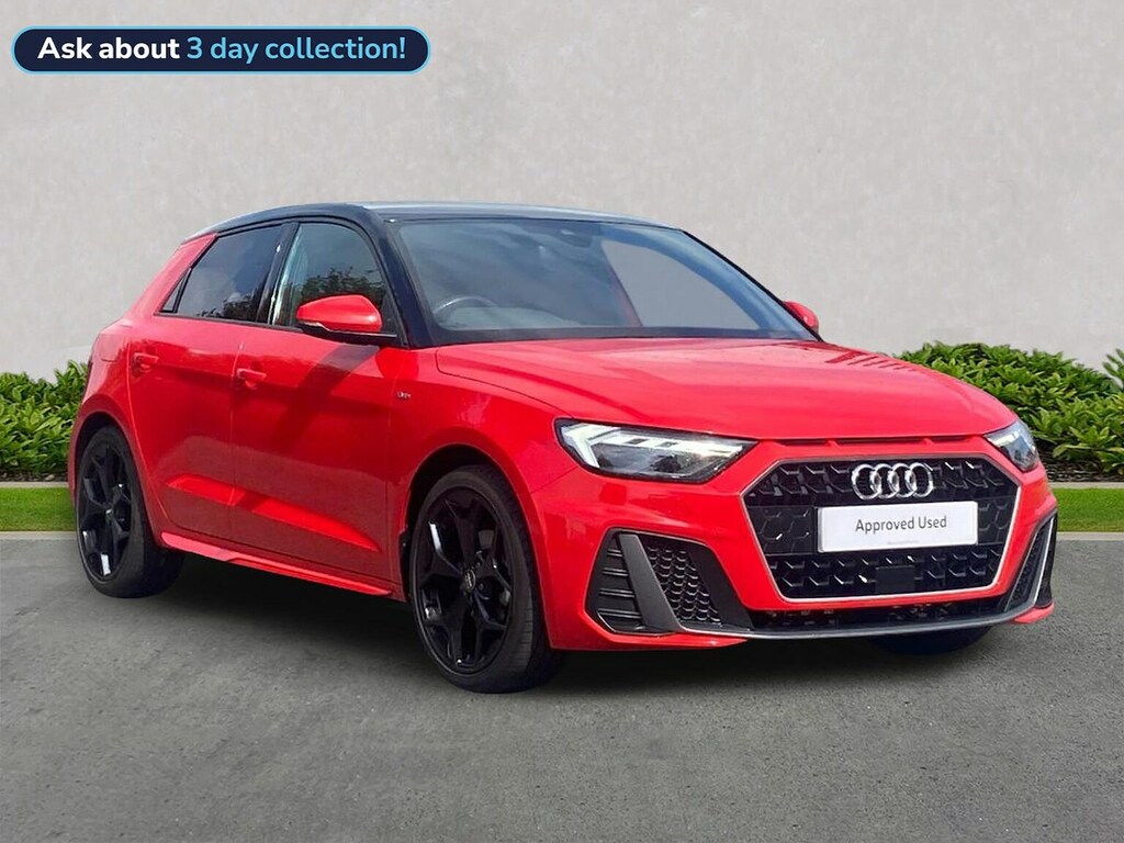 Audi A1 35 Tfsi S Line S Tronic Tech Pack NL20CWV Red