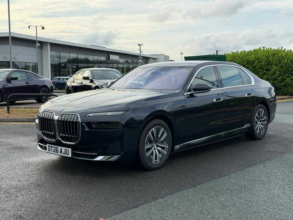 BMW 7 Series 750E Xdrive Excellence Black #6