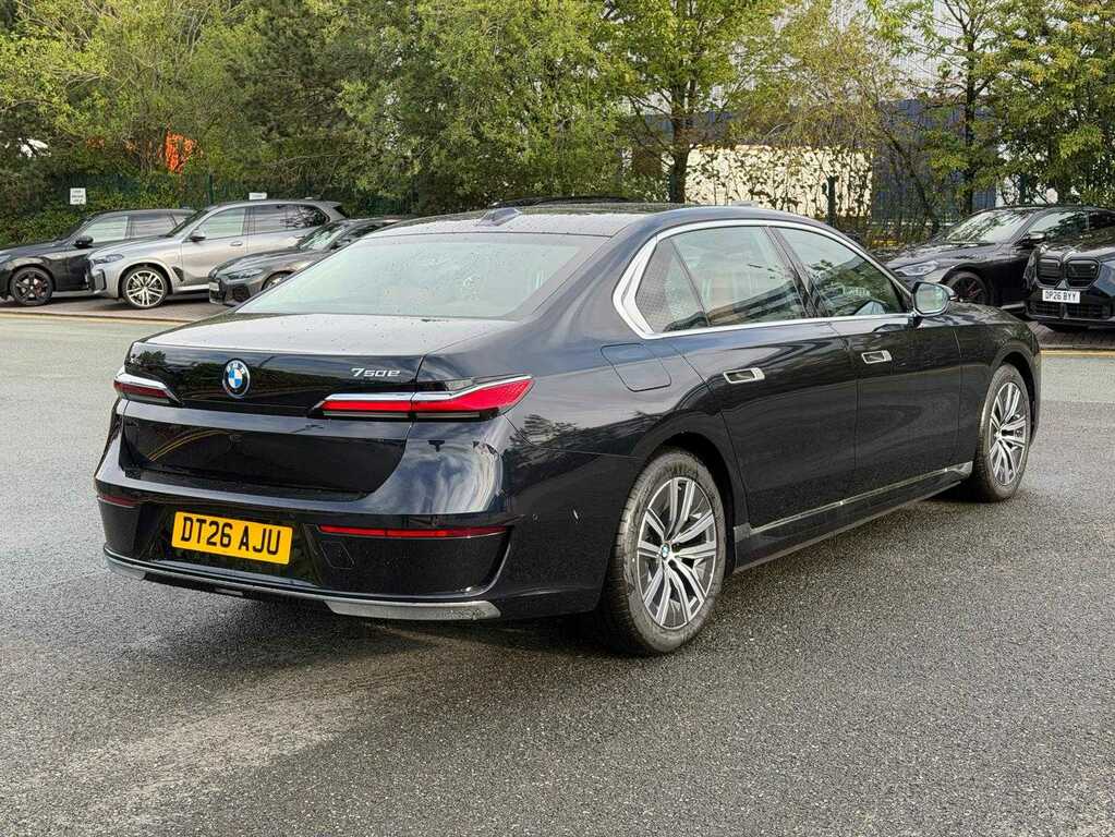 BMW 7 Series 750E Xdrive Excellence Black #3