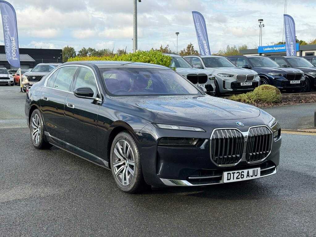 BMW 7 Series 750E Xdrive Excellence Black