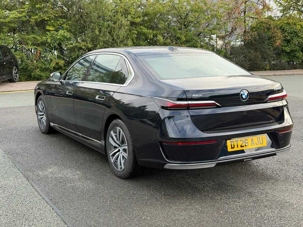 BMW 7 Series 750E Xdrive Excellence Black #4