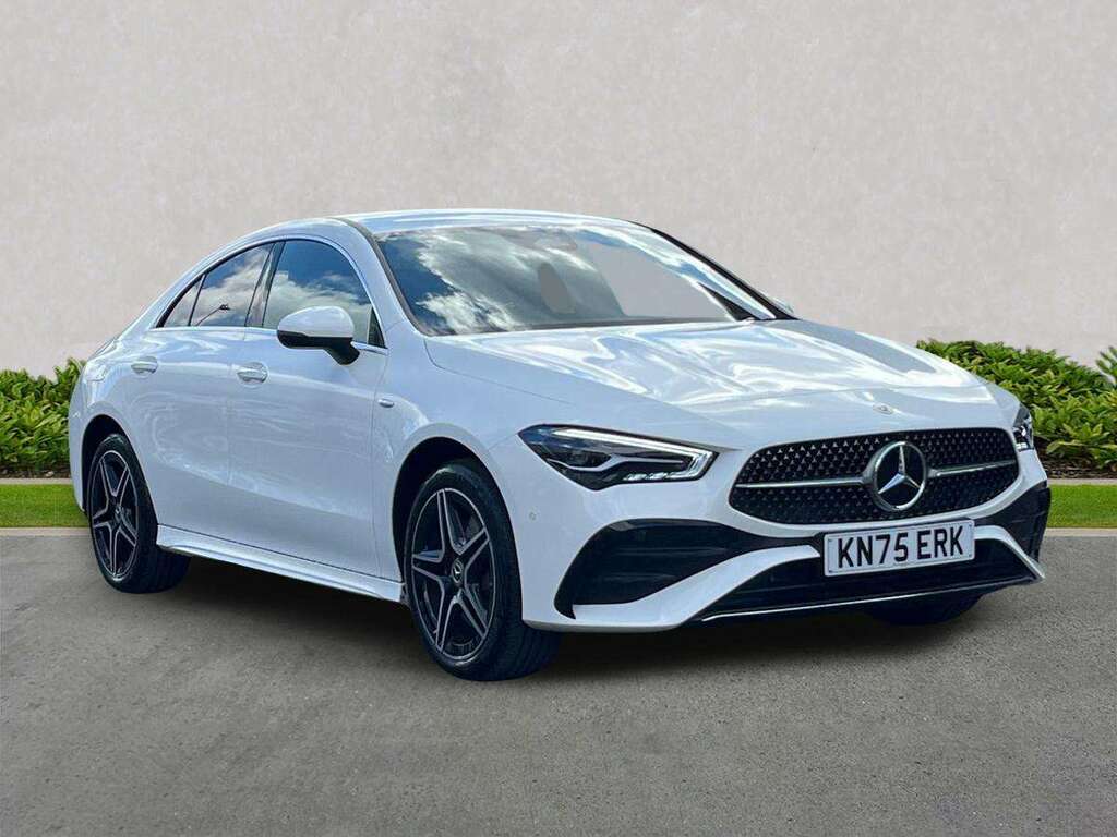 Mercedes-Benz CLA Class Cla 250E Amg Line Executive Tip White