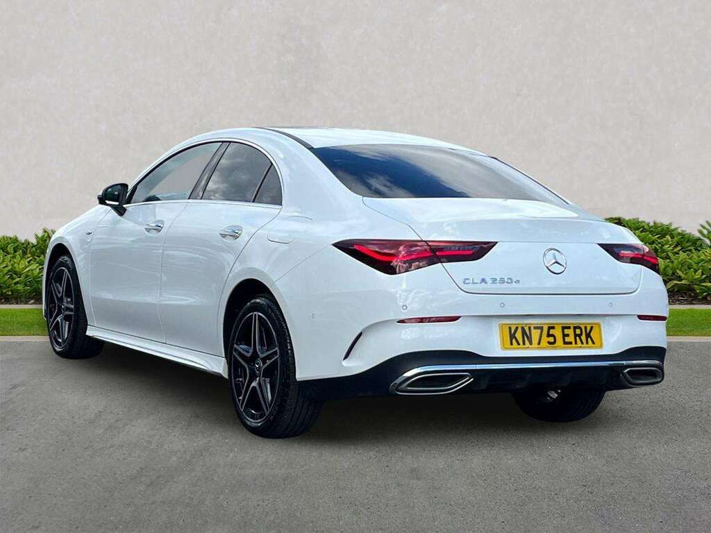 Mercedes-Benz CLA Class Cla 250E Amg Line Executive Tip White #2