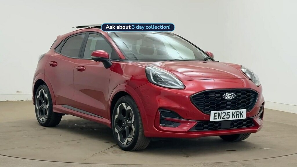 Ford Puma 1.0T Ecoboost Mhev St-line X Suv Hybrid Red