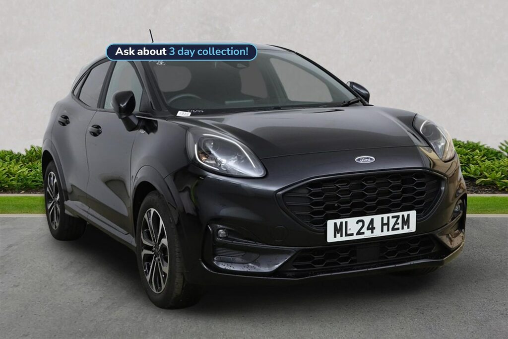 Ford Puma 1.0 Ecoboost Hybrid Mhev St-line Black