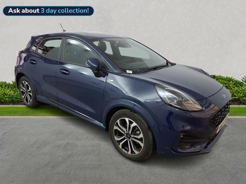 Ford Puma 1.0 Ecoboost Hybrid Mhev St-line Blue