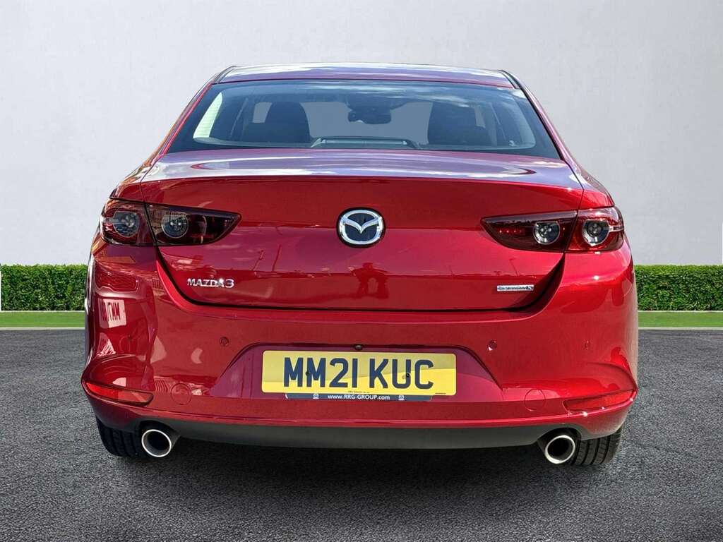 Mazda 3 2.0 E-skyactiv-x Mhev 186 Se-l Lux Red #4