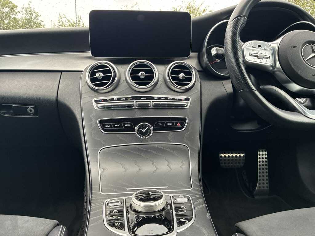 Mercedes-Benz C Class C 220 D Amg Line Premium Saloon Black #13
