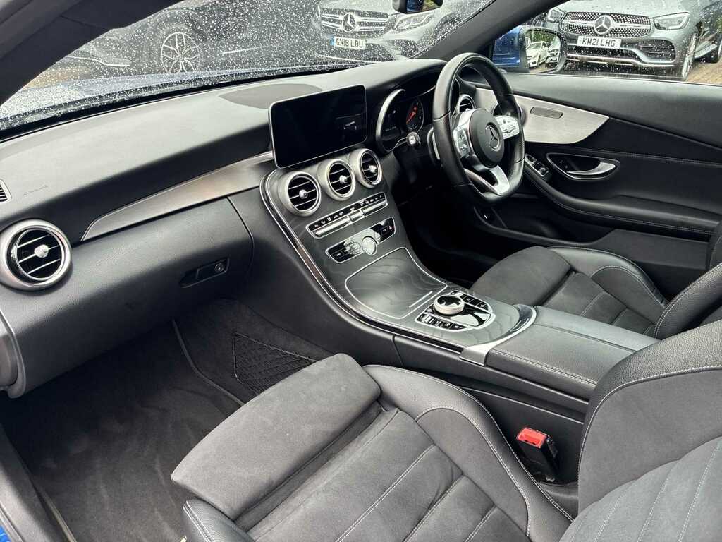 Mercedes-Benz C Class C 220 D Amg Line Premium Saloon Black #7