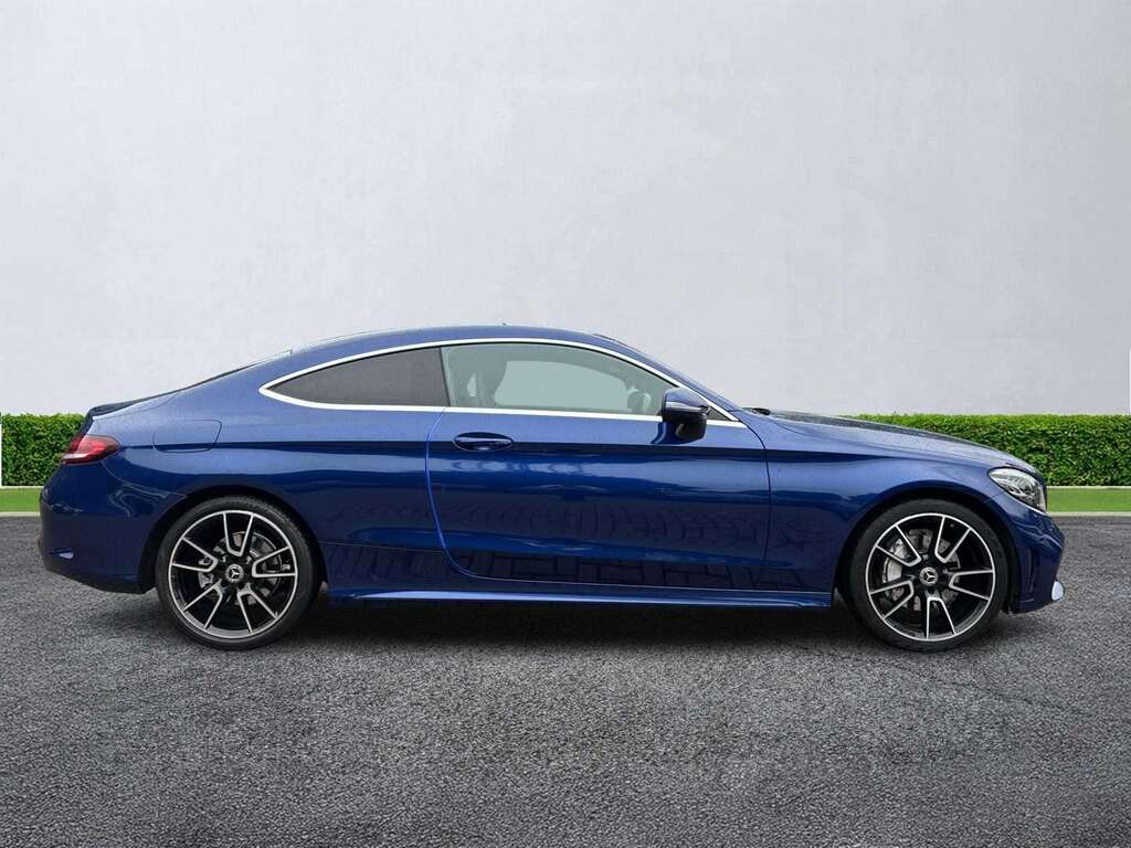 Mercedes-Benz C Class C200 Amg Line 9G-tronic Blue #3