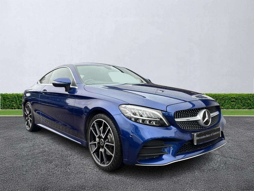 Mercedes-Benz C Class C200 Amg Line 9G-tronic Blue