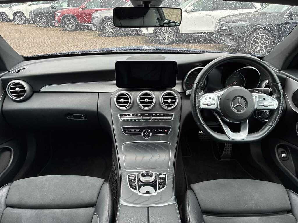 Mercedes-Benz C Class C 220 D Amg Line Premium Saloon Black #8