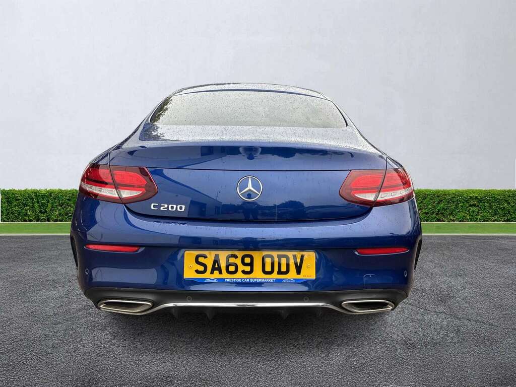 Mercedes-Benz C Class C200 Amg Line 9G-tronic Blue #4