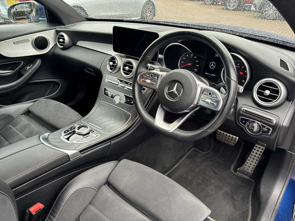 Mercedes-Benz C Class C 220 D Amg Line Premium Saloon Black #15