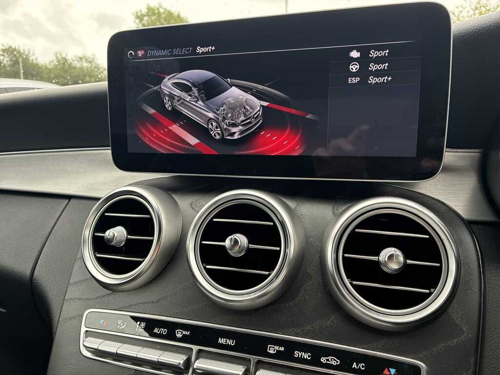 Mercedes-Benz C Class C 220 D Amg Line Premium Saloon Black #39