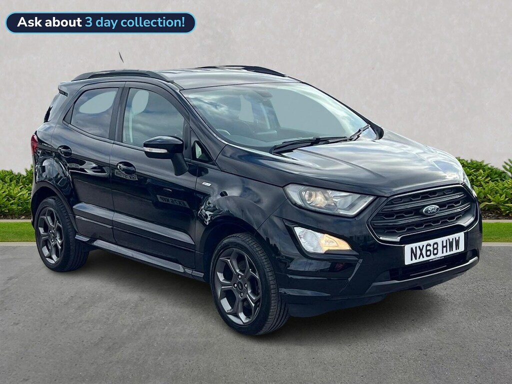 Ford Ecosport 1.0T Ecoboost Gpf St-line Suv Eu Black