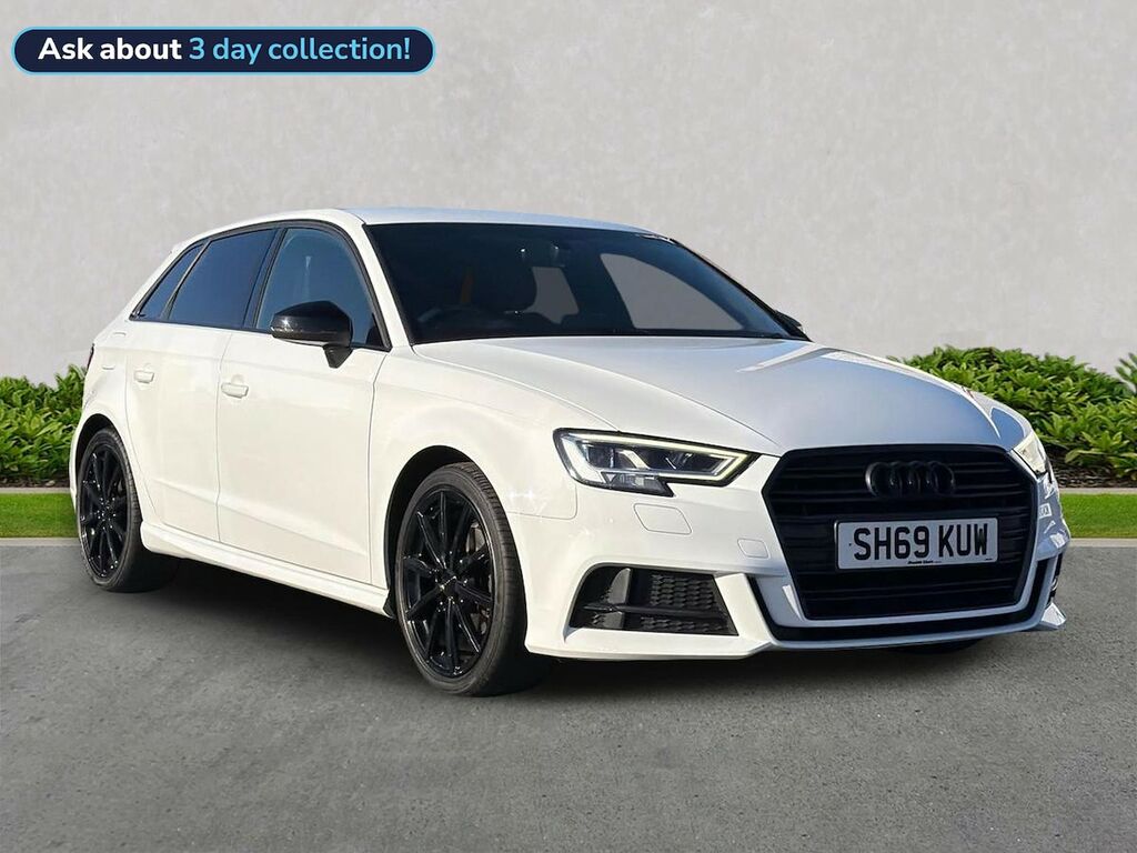 Audi A3 30 Tfsi 116 Black Edition White