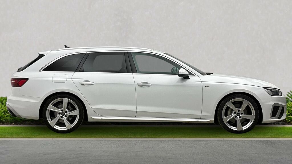 Audi A4 Avant 2.0 Tfsi 40 S Line Estate S Tronic Euro White #3