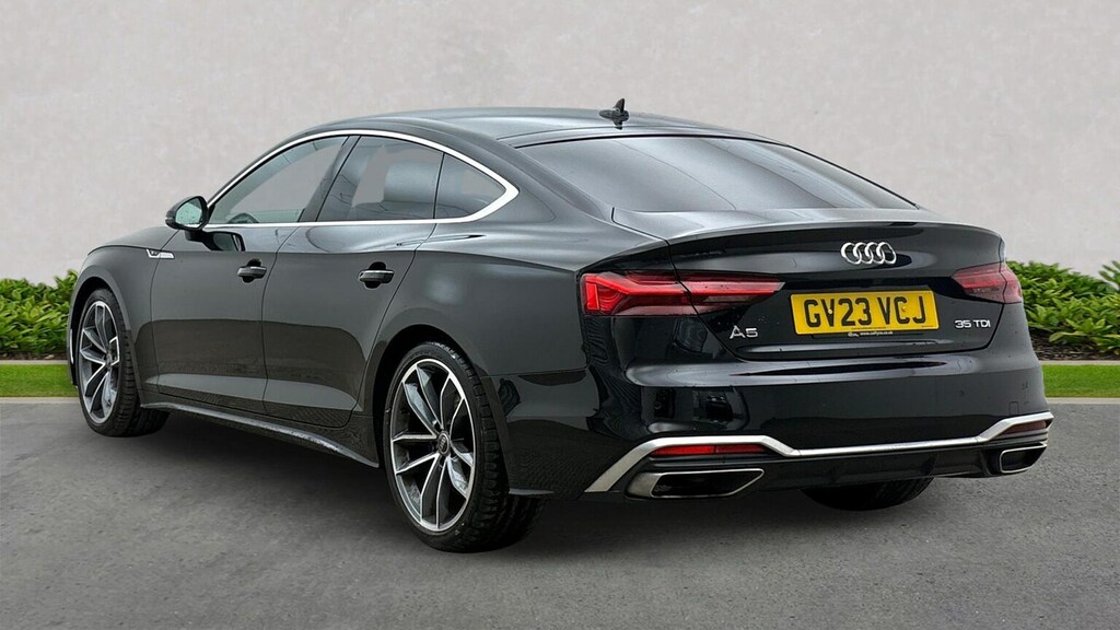 Audi A5 2.0 Tdi 35 S Line Sportback S Tronic Eu Black #2