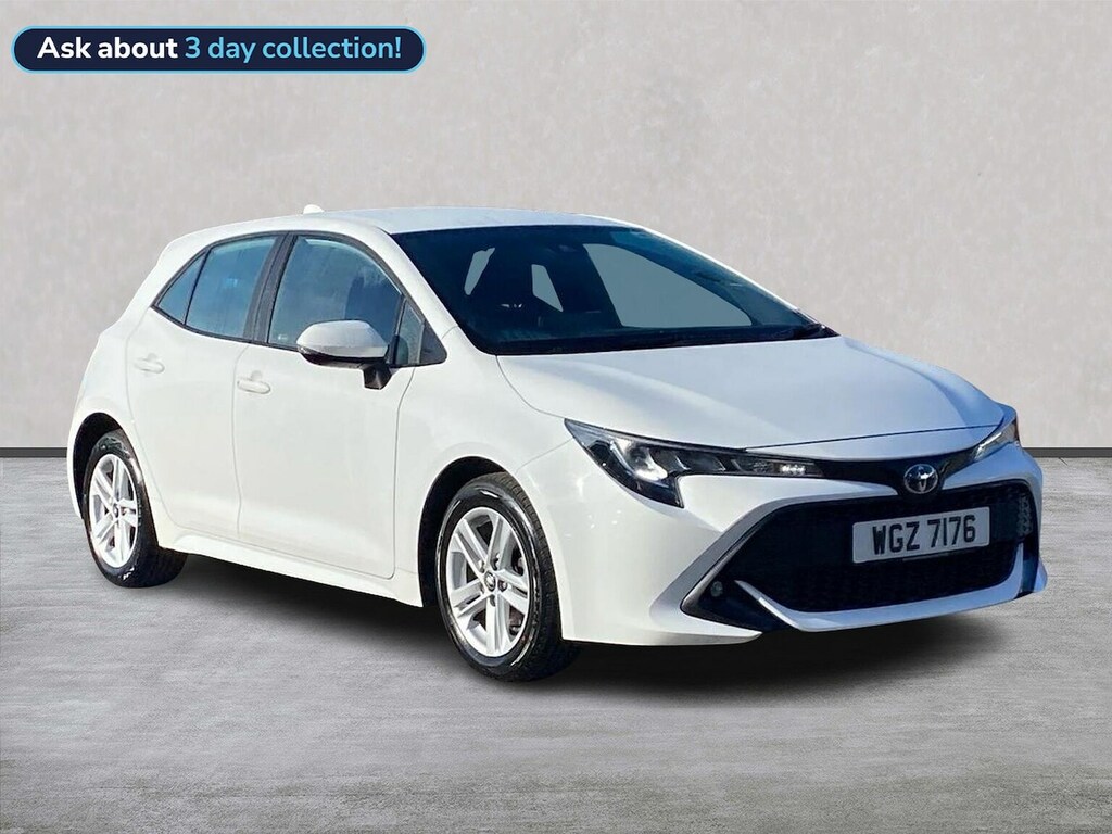 Toyota Corolla 1.8 Vvt-h Gpf Icon Hatchback Hybrid Cvt White