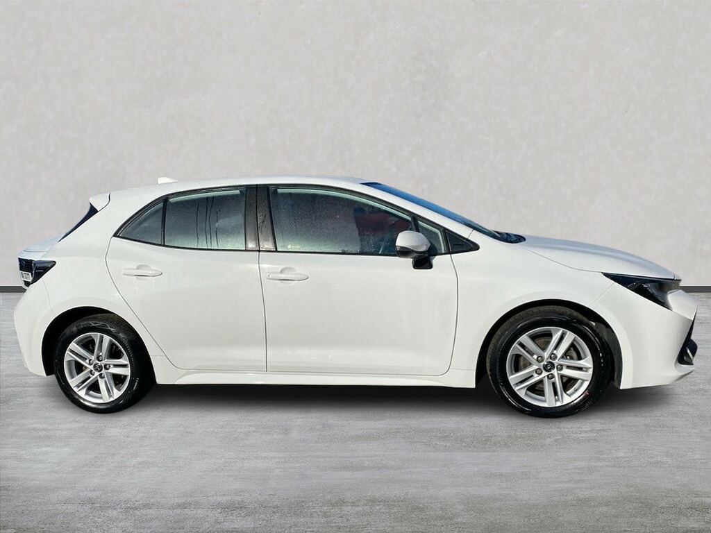 Toyota Corolla 1.8 Vvt-h Gpf Icon Hatchback Hybrid Cvt White #3