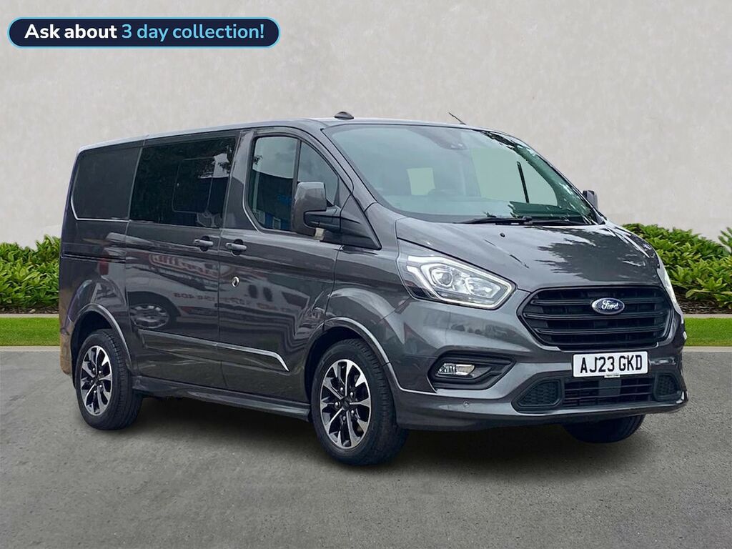 Ford Transit Custom 2.0 Ecoblue 170Ps Low Roof Dcab Sport Van AJ23GKD