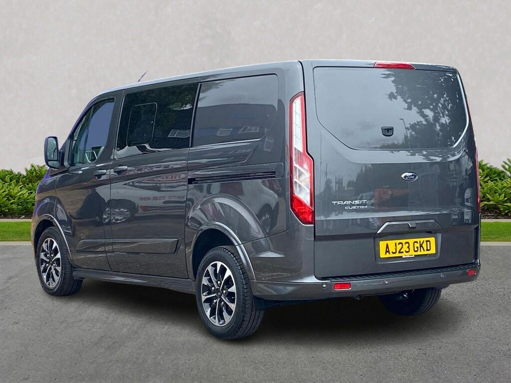 Ford Transit Custom 2.0 Ecoblue 170Ps Low Roof Dcab Sport Van AJ23GKD #2