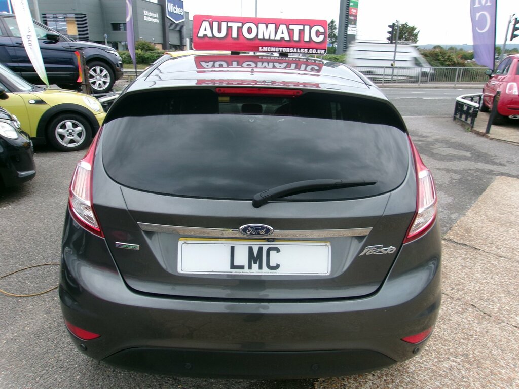 Ford Fiesta 1.0T Ecoboost Titanium X Hatchback Powe GY66XSL Grey #5